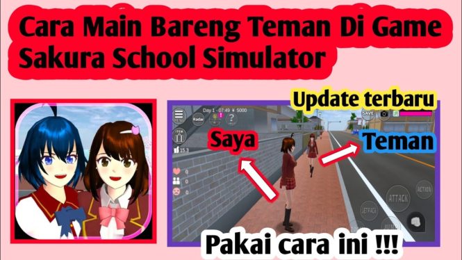 Main Bareng di Sakura School Simulator