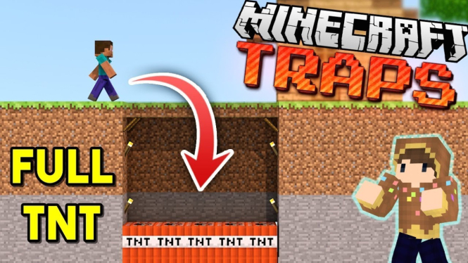 Jebakan Paling Efektif di Minecraft