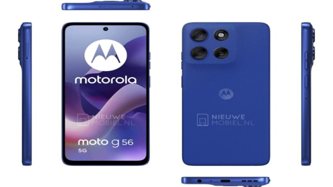 Moto G56 Tampil dengan Desain Segar