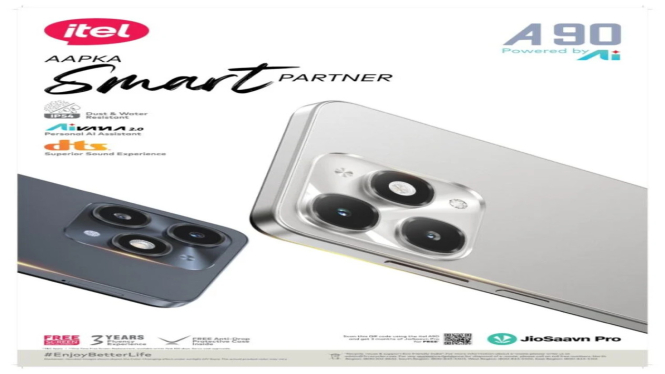 itel A90 Resmi Meluncur: Desain Mirip iPhone