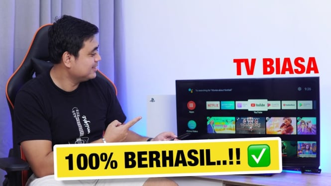 Cara Praktis Ubah TV Biasa Anda Jadi Smart TV, Nikmati Fitur-fitur Keren Smart TV
