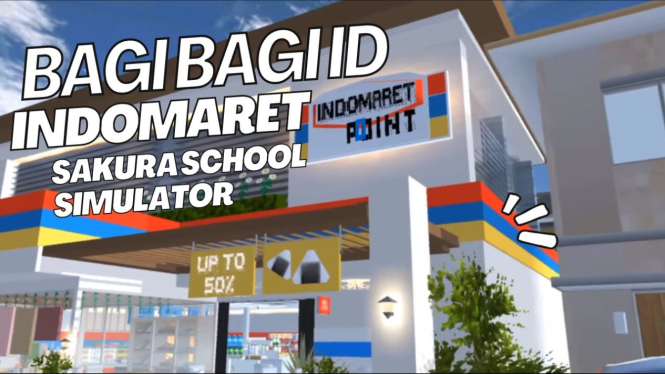 Kumpulan ID FamilyMart, Indomart, dan Alfamart di Sakura School Simulator