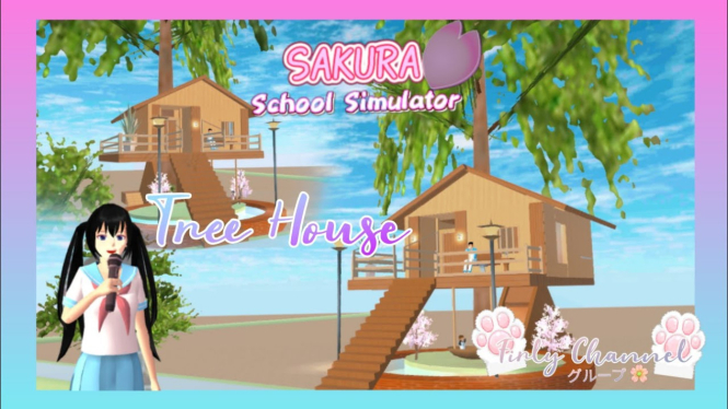 Rumah Pohon Paling Estetik di Sakura School Simulator