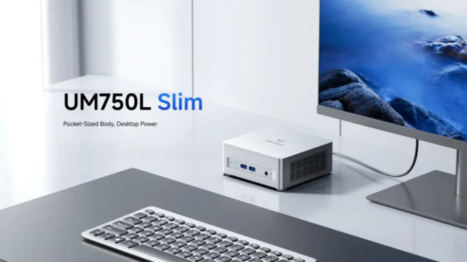 Minisforum UM750L: Mini PC 0,8 Liter yang Ringkas