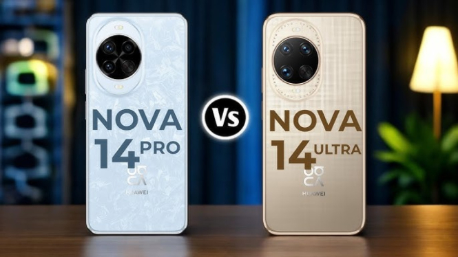 Huawei Nova 14 Pro vs Nova 14 Ultra: Duel Fitur Canggih