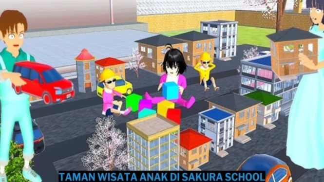 Wisata Anak Terbaik di Sakura School Simulator