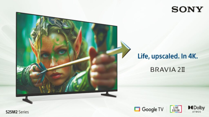 Sony Bravia 2 II Resmi Dirilis: TV 4K Canggih dengan Dolby Atmos