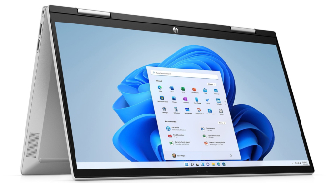 HP Pavilion x360, Laptop Touchscreen 360° dengan Audio Jernih dan Desain Modern