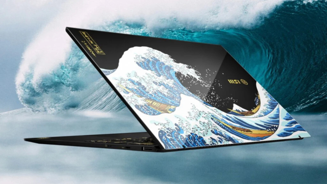 MSI Perkenalkan Prestige 13 AI+ Edisi Great Wave