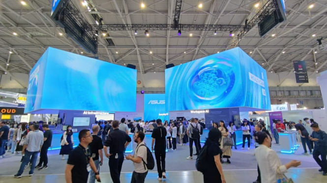 Booth ASUS di Computex 2025