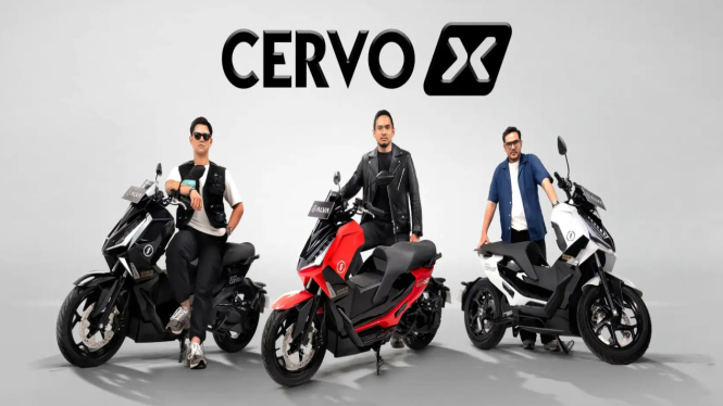 ALVA CERVO X: Skuter Listrik Premium