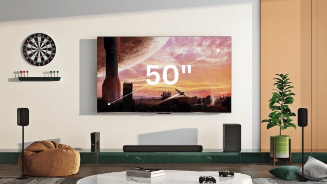 6 Rekomendasi Smart TV 50 Inch Terbaik 2025: Gambar Super Jernih, Harga Bersahabat!