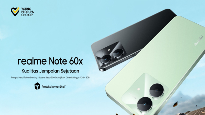 realme Note 60x: Smartphone Tangguh