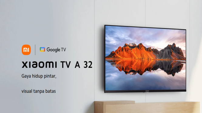 Xiaomi TV A 32 Turun Harga! Tampil Mewah, Suara Jernih