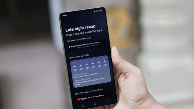 Bocoran Fitur One UI 8: Rekam Video Log Kamera Depan dan Now Brief Canggih