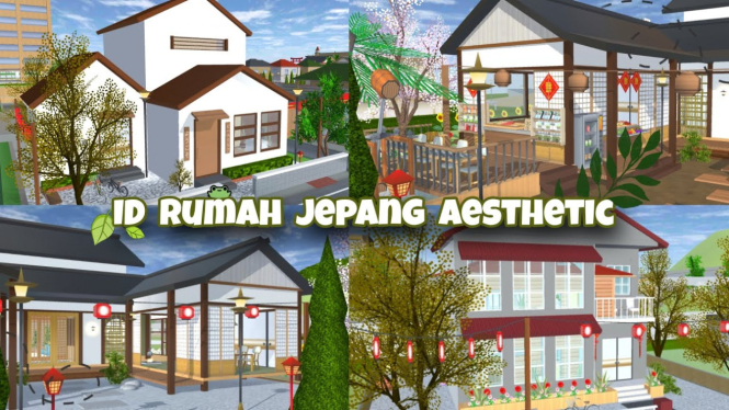 Rumah Jepang di Sakura School Simulator