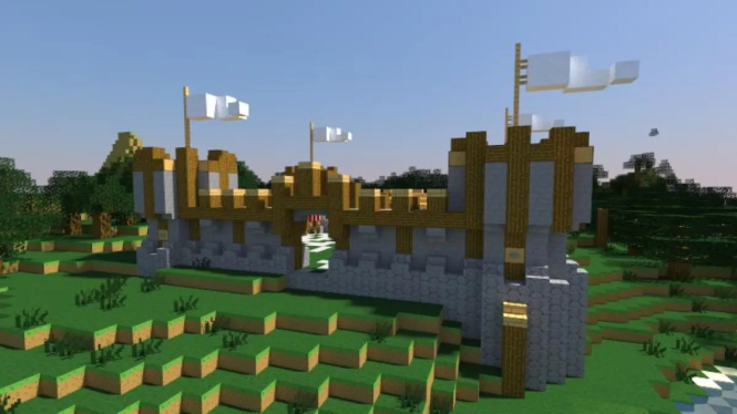 Membangun Benteng Kuat dan Megah di Minecraft