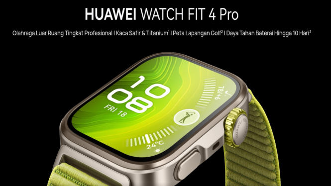 Huawei Watch Fit 4 Pro: Jam Tangan Pintar dengan Fitur Lengkap