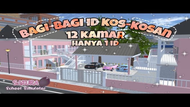 Kos-Kosan Estetik di Sakura School Simulator