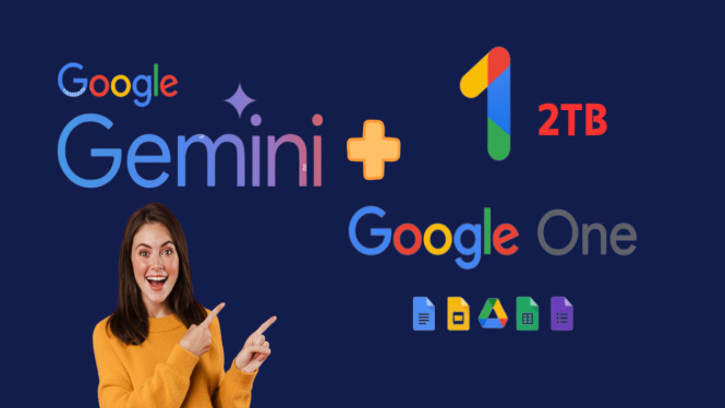 PANDUAN Mendapatkan Google AI Gemini Pro dan Penyimpanan 2TB Gratis Selama 15 Bulan!