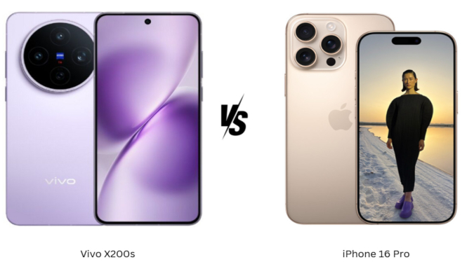 Vivo X200s vs iPhone 16 Pro