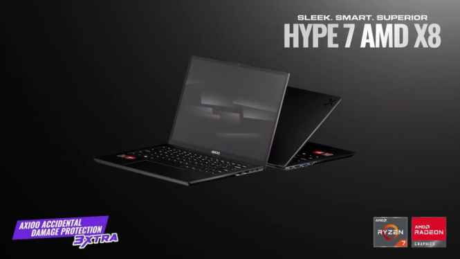 Laptop Gaming Axioo Hype 7 AMD X8 Hanya 7 Jutaan, Spesifikasi Menggiurkan!