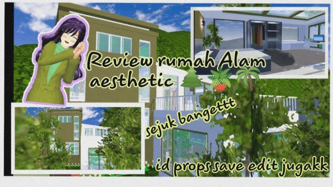 Rumah Alam di Sakura School Simulator