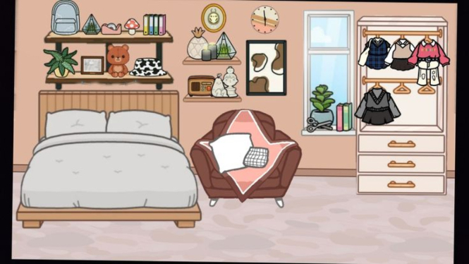 Kamar Cewek di Toca Life agar Makin Estetik