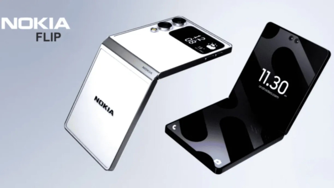 Spesifikasi Lengkap Nokia Flip 2025: HP Lipat Bertenaga Monster, Baterai Awet Seharian!