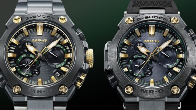G-Shock MR-G Kurogane-Iro Terbaru