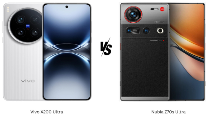 Duel Flagship 2025: Vivo X200 Ultra vs Nubia Z70S Ultra