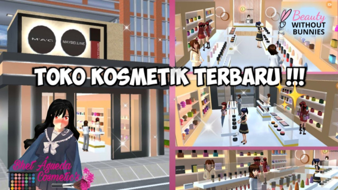 Toko Kosmetik di Sakura School Simulator