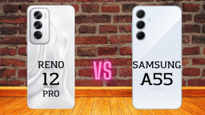 Oppo Reno12 Pro vs Samsung Galaxy A55 5G: