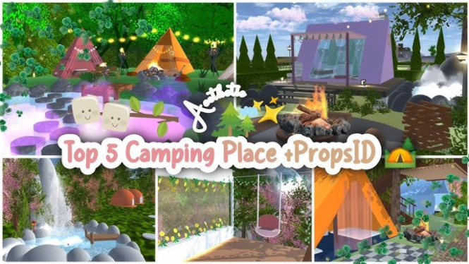 Glamping Terbaik di Sakura School Simulator