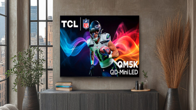 TCL QM5K 4K QD-Mini LED: TV Gaming & Hiburan Kelas Menengah