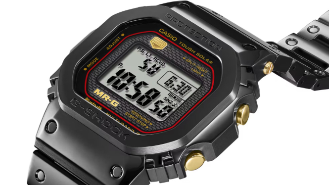 Casio MR-G G-Shock Black Titanium