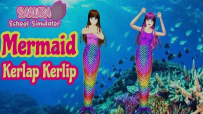 Lokasi Rahasia Putri Duyung di Sakura School Simulator