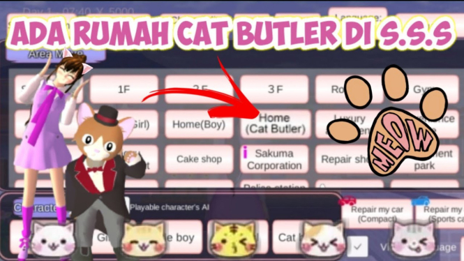 Rumah Cat Butler
