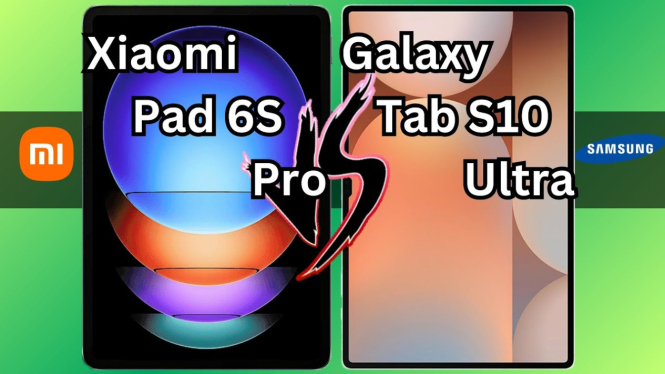 Samsung Galaxy Tab S10 Ultra vs Xiaomi Pad 6S Pro 12.4