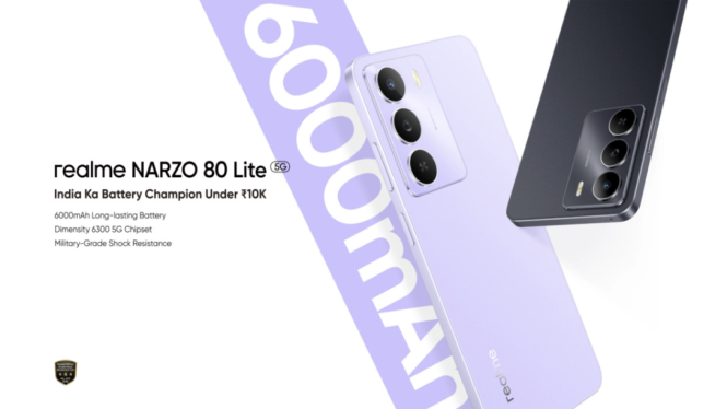 Realme Narzo 80 Lite 5G: HP Murah dengan Layar 120Hz