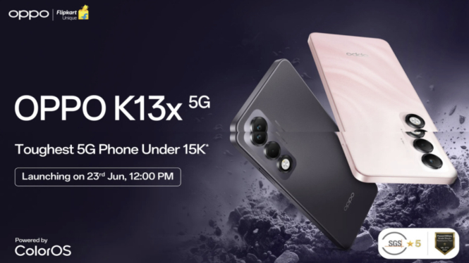 Oppo K13x 5G Resmi Meluncur