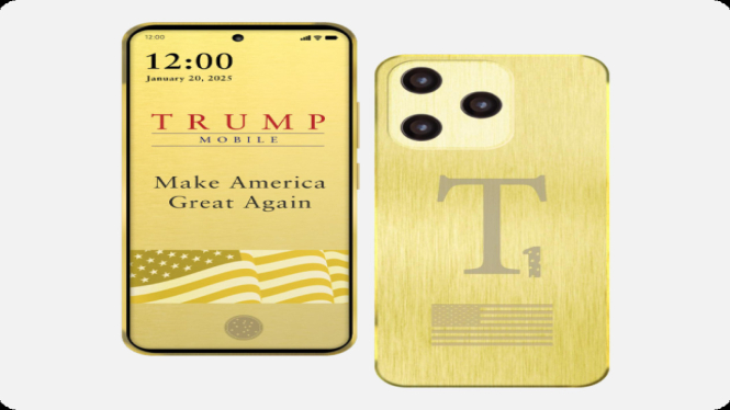 Trump Mobile T1: Smartphone Berlapis Emas Pertama Buatan AS
