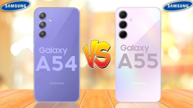 Samsung Galaxy A54 vs Galaxy A55 5G