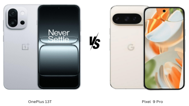 OnePlus 13T vs Pixel 9 Pro