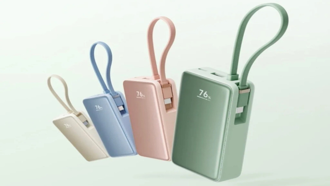 Xiaomi Luncurkan Power Bank 45W dengan Layar LCD