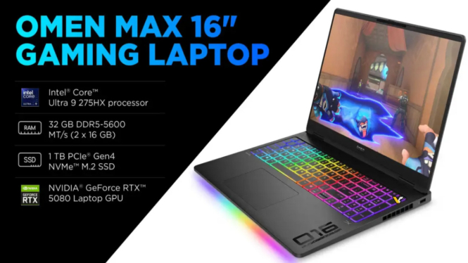 HP OMEN MAX 16