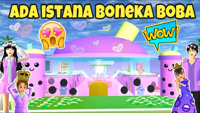 Taman Boneka Terlucu di Sakura School Simulator