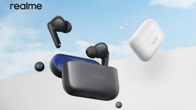 Hanya Rp200 Ribuan! Realme Buds T200 Resmi Meluncur dengan ANC & Baterai 50 Jam - TWS Terbaik di Kelasnya!