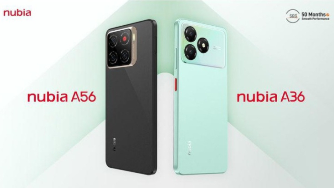 Smartphone Murah dengan Fitur Premium? Cek Nubia A36 dan A56 Hanya Rp989 Ribu!