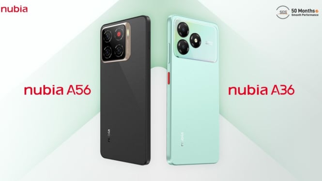Nubia A36 dan Nubia A56